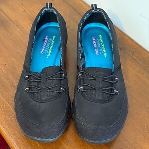 Skechers Black Comfort Slip-Ons